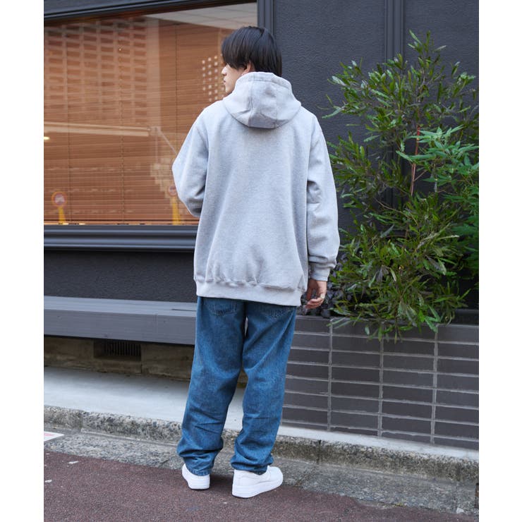 ルーズフィットミッドウエイトZIPパーカー K122[品番：ORGW0008299