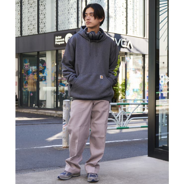 ルーズフィットミッドウエイトプルパーカー K288[品番
