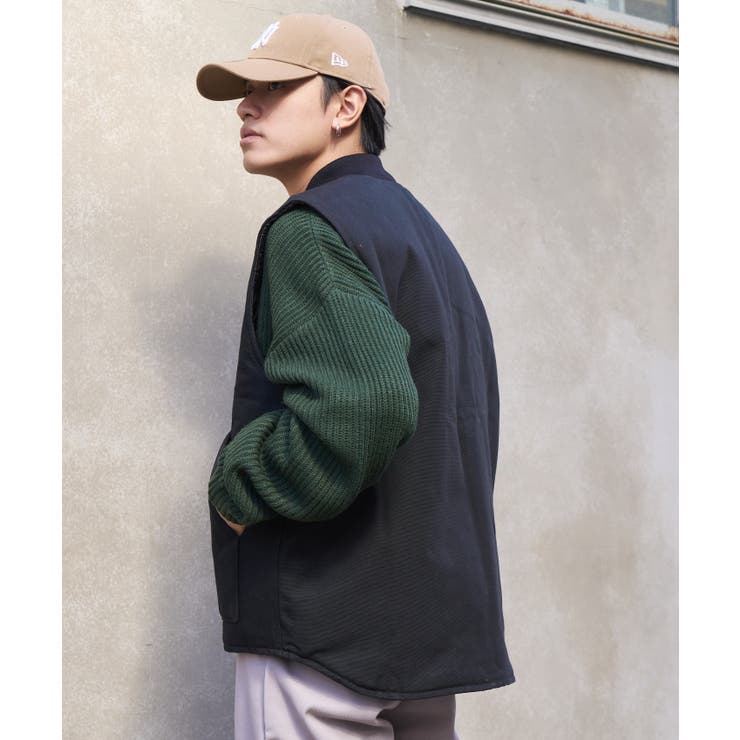 Carhartt キルティングベスト カーハート ダック ベスト キルティング裏地 中綿 カーハート