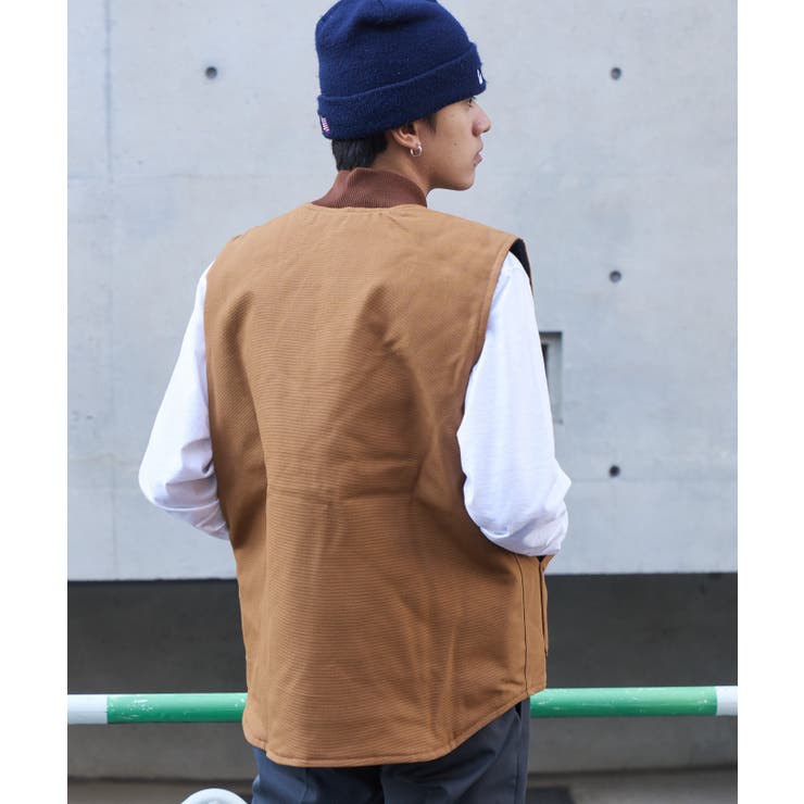 Carhartt/カーハート】ダックキルティングベスト V01[品番