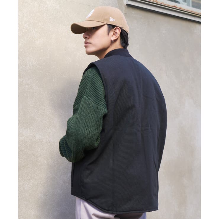 ブラウン】【Carhartt/カーハート】ダックキルティングベスト V01[品番