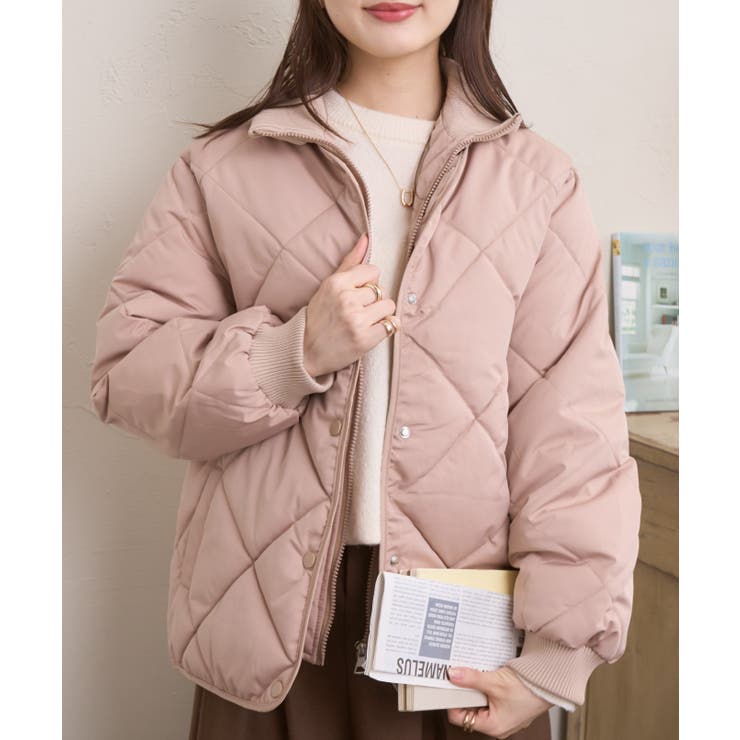リブ デザイン キルティング  ブルゾン[品番：ORGW0008346]｜Ada.（エイダ）のレディースファッション通販｜SHOPLIST（ショップリスト）