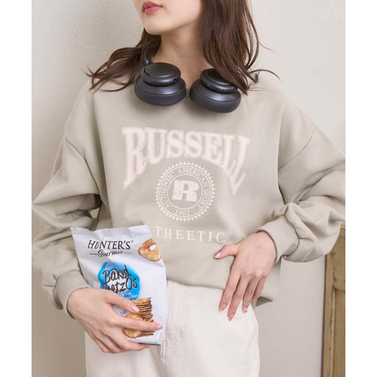 RUSSELL カレッジロゴ  スウェット[品番：ORGW0008373]｜Ada.（エイダ）のレディースファッション通販｜SHOPLIST（ショップリスト）