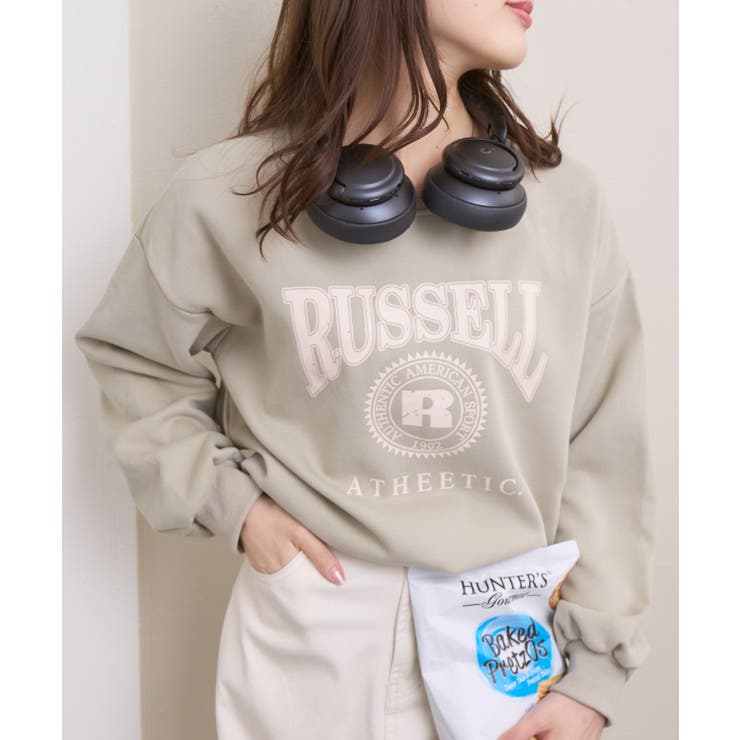 RUSSELL カレッジロゴ  スウェット[品番：ORGW0008373]｜Ada.（エイダ）のレディースファッション通販｜SHOPLIST（ショップリスト）