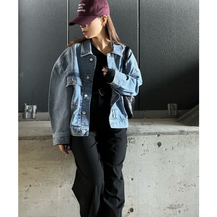 デニム ビッグシルエット Gジャン | Ada. | 詳細画像11 