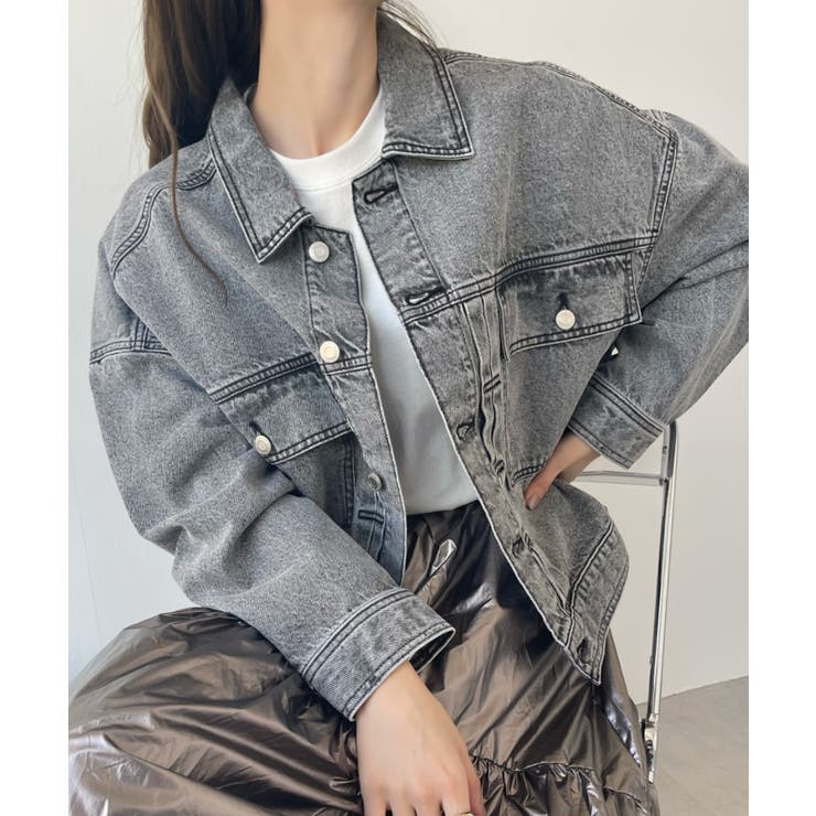 デニム ビッグシルエット Gジャン | Ada. | 詳細画像3 