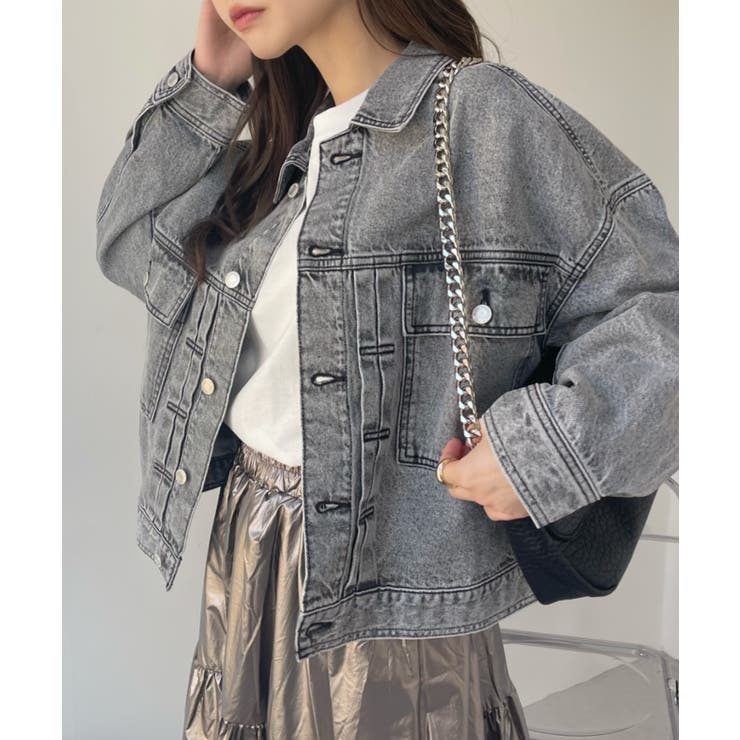 デニム ビッグシルエット Gジャン | Ada. | 詳細画像5 