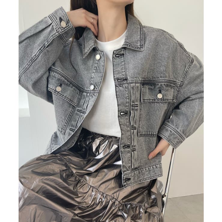 デニム ビッグシルエット Gジャン | Ada. | 詳細画像7 