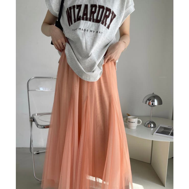 LIVIANA CONTI フレンチスリーブ ロゴ刺繍Tシャツ Riberry tシャツ ロゴ刺繍フレンチTシャツ レディース