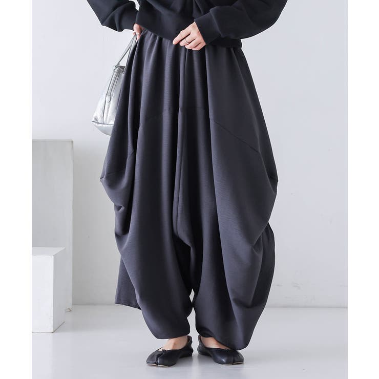 チャコール | n'OrLABEL変形バルーンサルエルパンツ  | osharewalker