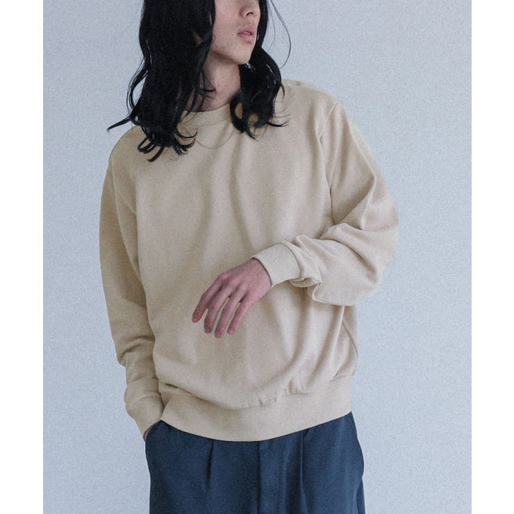 グレージュ | MDRショート丈スウェットプルオーバー  | osharewalker【MEN】