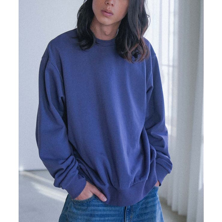 パープル | MDRショート丈スウェットプルオーバー  | osharewalker【MEN】