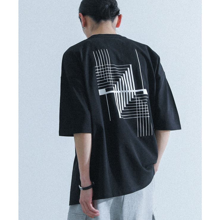 ブラック系４ | MDRマルチプリント柄半袖Ｔシャツ | osharewalker【MEN】