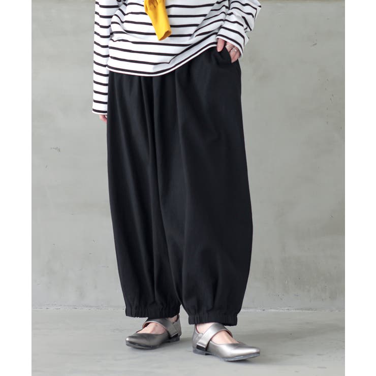 ブラック | n'OrLABELアラビアンパンツ  | osharewalker
