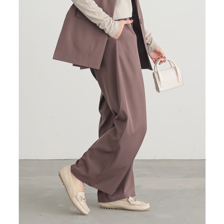 モカ | n'OrLABELカラースラックスパンツ  | osharewalker