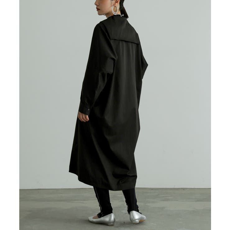 ブラック | n'OrLABELセーラーカラードレス  | osharewalker