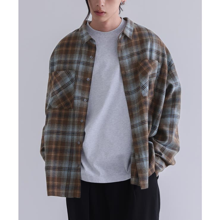 チェック柄フランネルシャツ - レッド | ZARA Japan / 日本