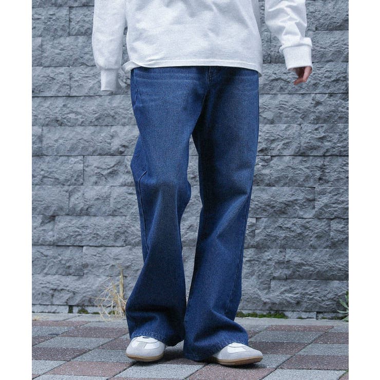 ブルーデニム | MDRフレアデニムパンツ  | osharewalker【MEN】