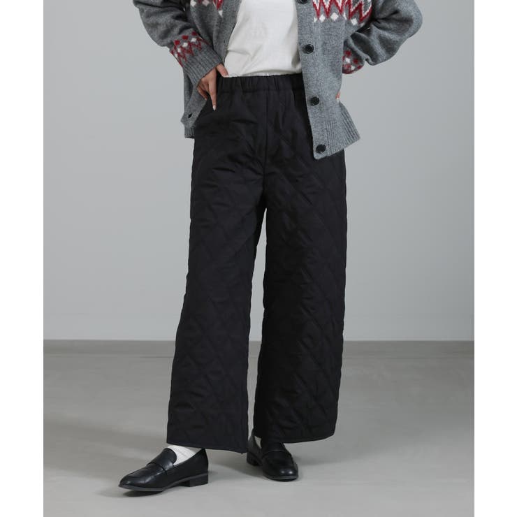スミクロ | n'OrLABELキルティングパンツ | osharewalker