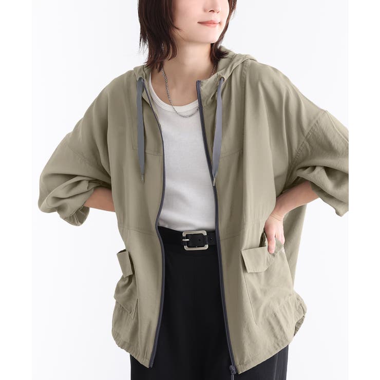 R. NEWBOLD マウンテンパーカー ベージュ REAL STYLE（ファッション） マウンテンパーカー レディース 春