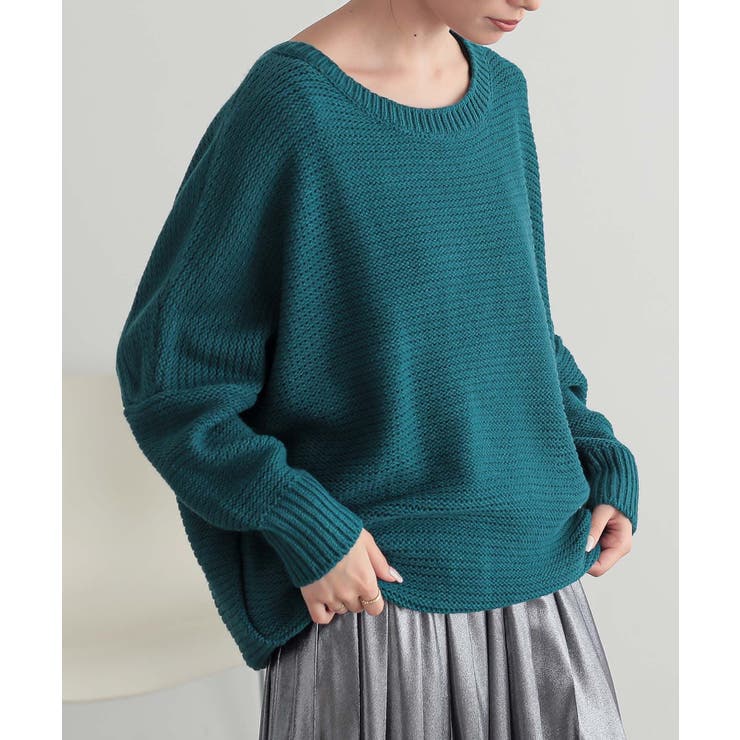 ピーコックグリーン(30) | n'OrLABELバルキーニット  | osharewalker