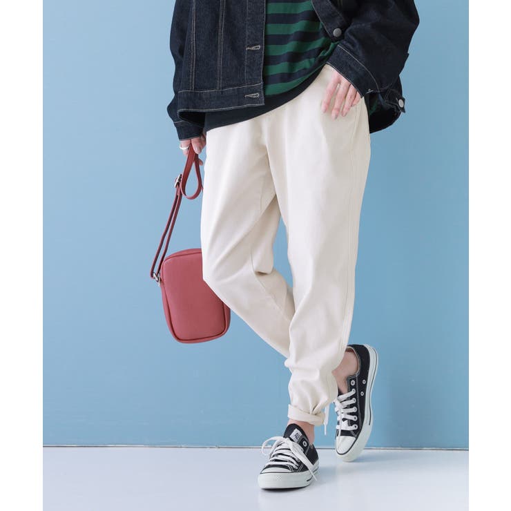 ナチュラル | n'OrLABEL製品染めカラーテーパードパンツ  | osharewalker