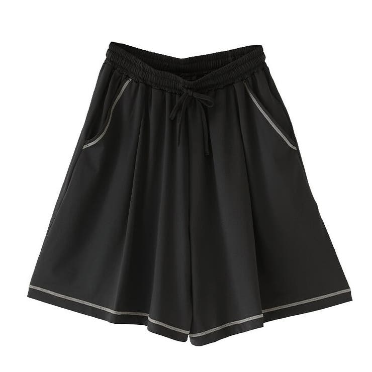 ブラック | n'OrLABELラッシュガードハーフパンツ | osharewalker