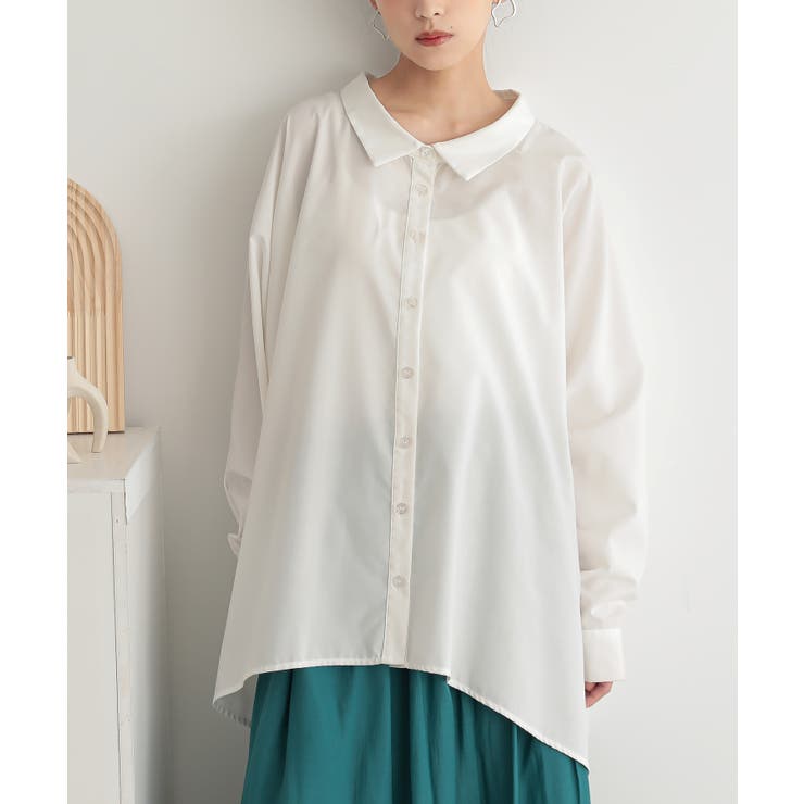 n'OrLABELドルマンシルエットデザインシャツ[品番：MITW0015001