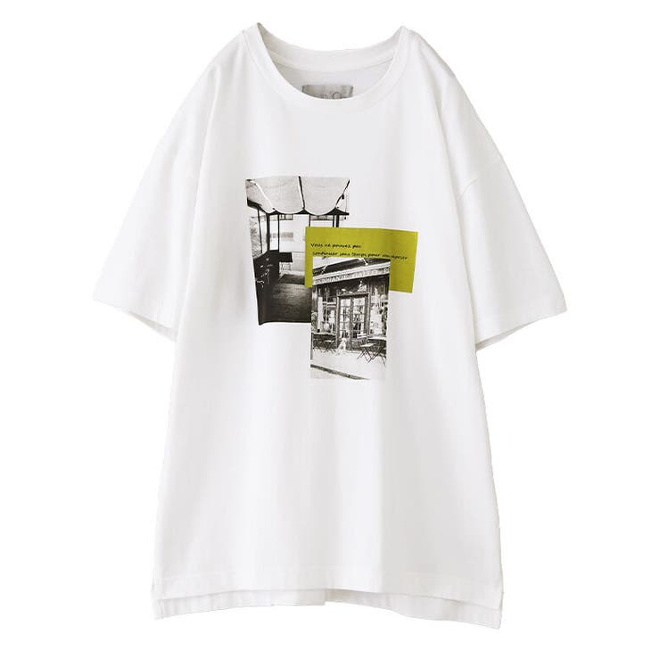 売れ筋商品|||ビーヤング Tシャツ レディース トップス BYRYLIE - Basic T-shirt - off white 高身長 綿混ONにもOFFにも使えるキレイ見えTシャツ （トール