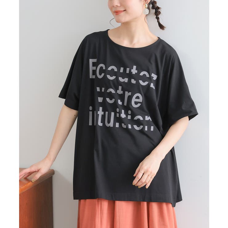 n'OrLABELグラフィカルロゴTシャツ[品番：MITW0015947