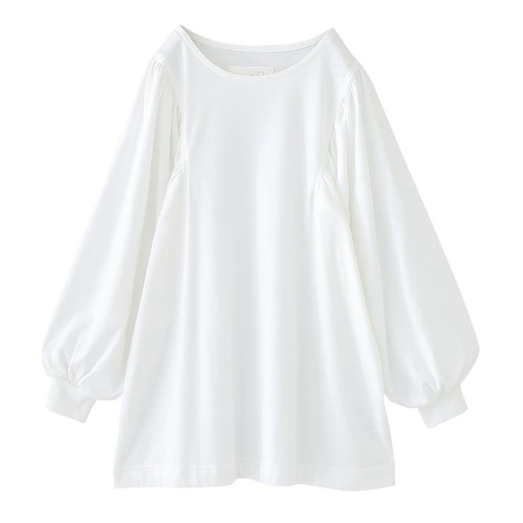 オフホワイト | n'OrLABELボリュームスリーブカットソー | osharewalker