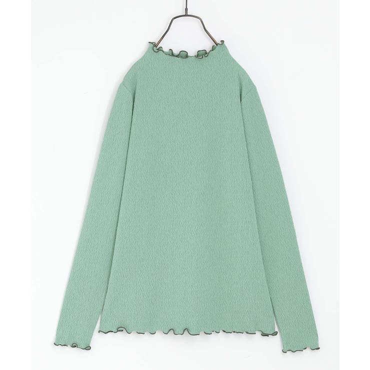 スモーキーミント | n'OrLABEL配色メローカットソー  | osharewalker