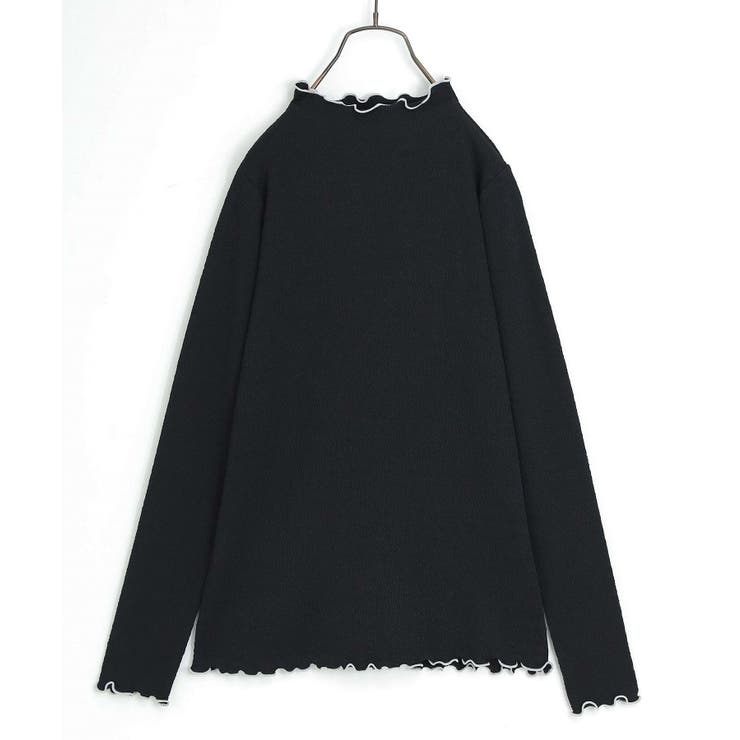 ブラック | n'OrLABEL配色メローカットソー  | osharewalker