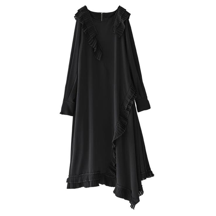 Kohakuプリーツフリルアシメワンピース 品番 Mitw Osharewalker オシャレウォーカー のレディースファッション通販 Shoplist ショップリスト