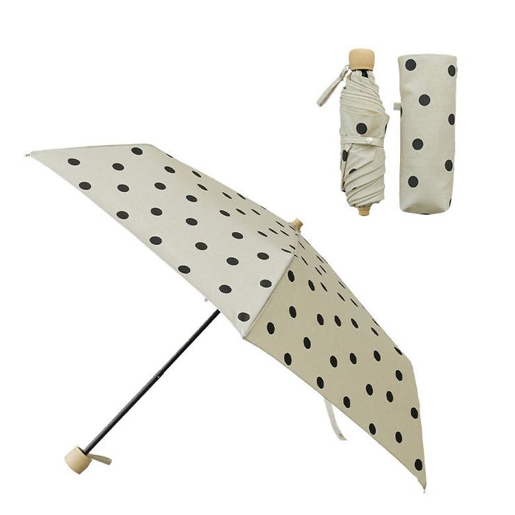 晴雨兼用uvドット柄折りたたみ傘 品番 Mitw Osharewalker オシャレウォーカー のレディースファッション通販 Shoplist ショップリスト