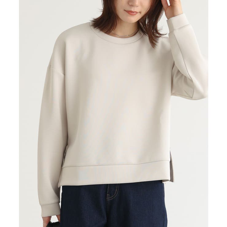 エクリュ | n'OrLABELサイドファスナーダンボールプルオーバー | osharewalker