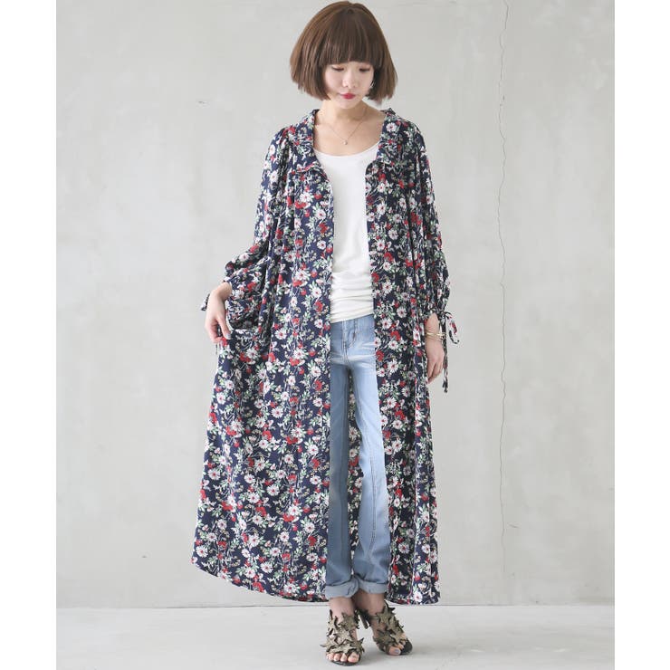 N Orlabel花柄シャツワンピースシャツワンピース レディース 品番 Mitw Osharewalker オシャレウォーカー の レディースファッション通販 Shoplist ショップリスト