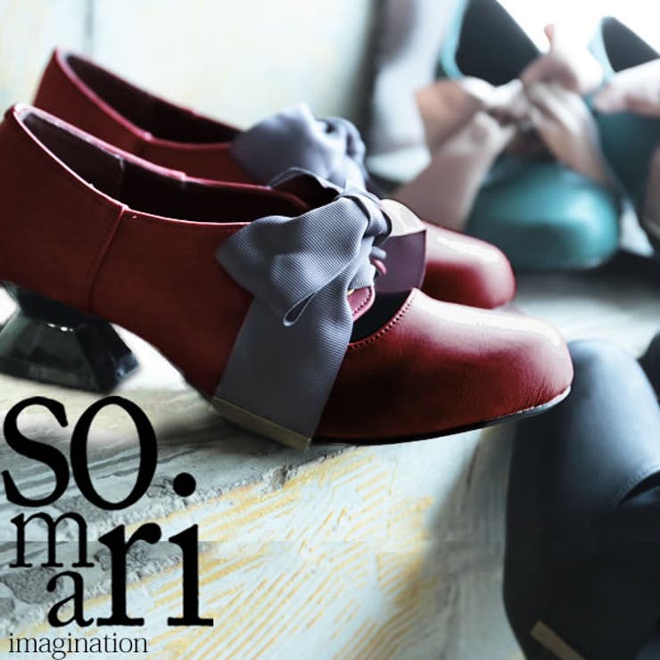Somari Imaginationリボンパンプスレディース パンプス 品番 Mitw Osharewalker オシャレウォーカー のレディースファッション通販 Shoplist ショップリスト