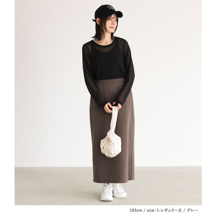 n'OrLABELY字バックロングタンク | osharewalker | 詳細画像7 