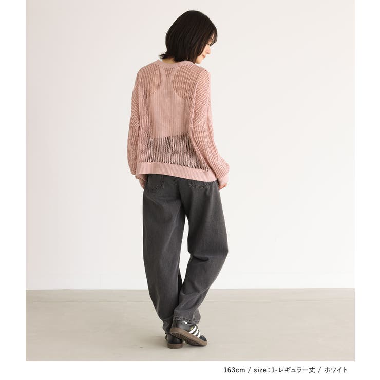 n'OrLABELY字バックロングタンク | osharewalker | 詳細画像10 