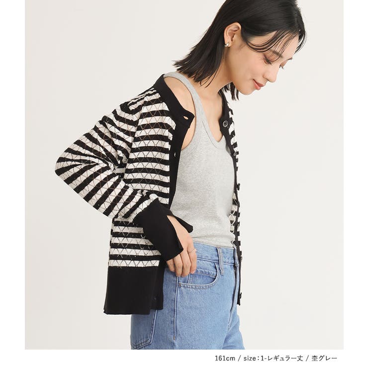 n'OrLABELY字バックロングタンク | osharewalker | 詳細画像15 