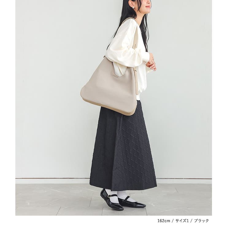 n'OrLABELふくれジャカードフレアスカート | osharewalker | 詳細画像8 