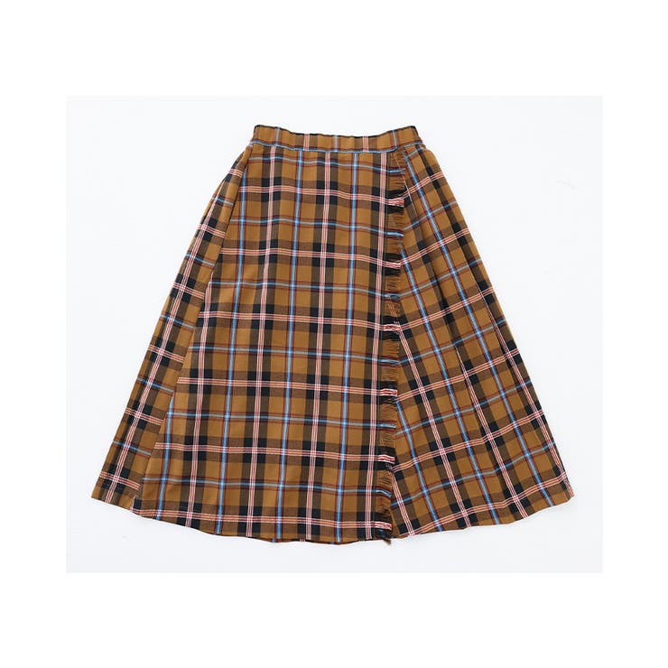 n'OrLABELフリンジチェックプリーツスカート | osharewalker | 詳細画像19 