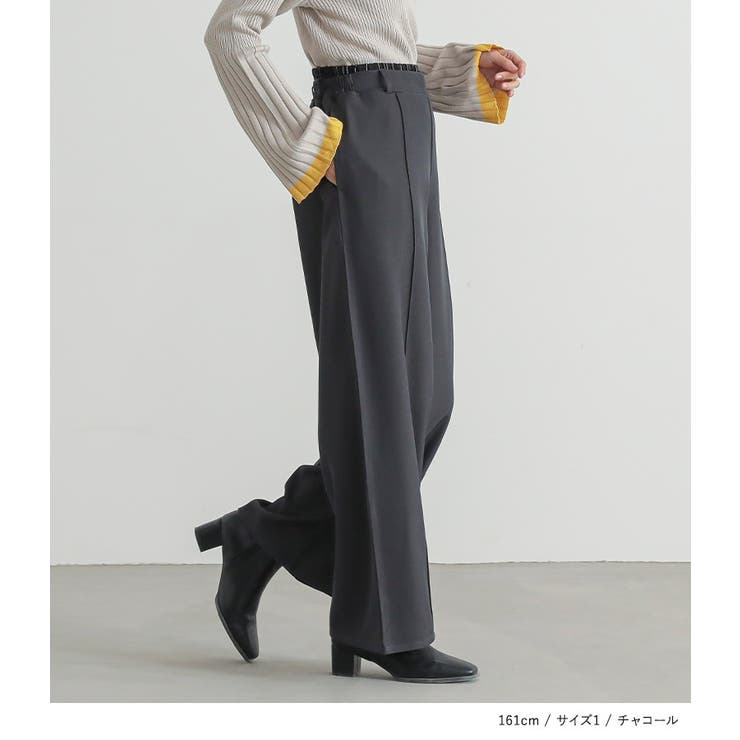 n'OrLABELダブルウエストワイドパンツ | osharewalker | 詳細画像11 