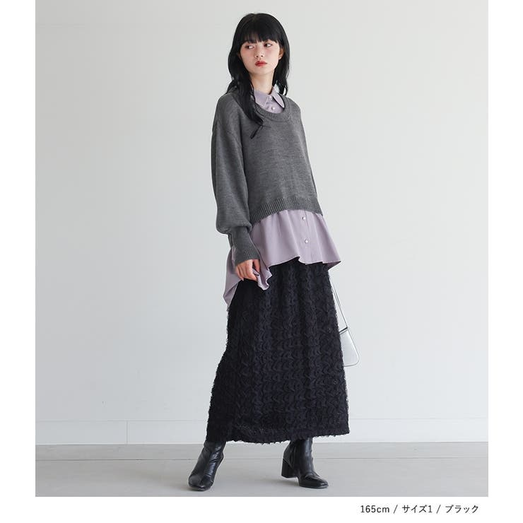 somari imaginationウェーブチュールレーススカート  | osharewalker | 詳細画像12 