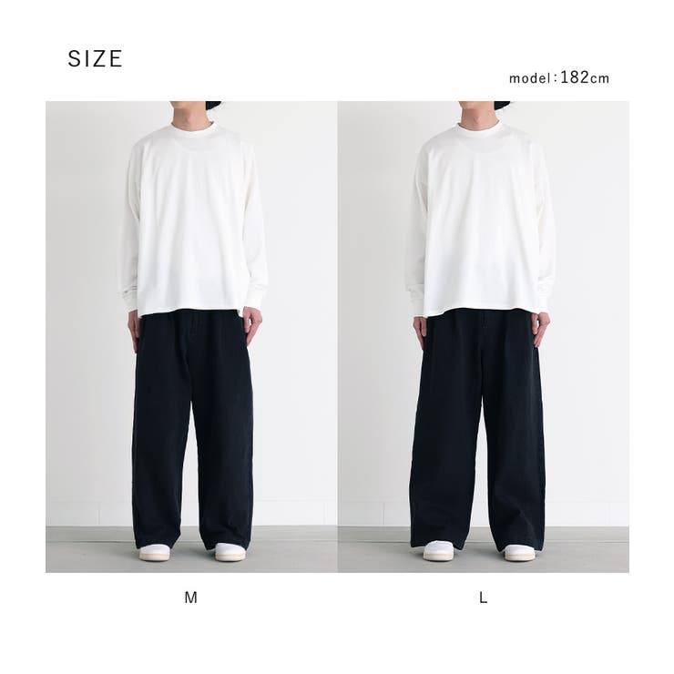 MDRツータックデニムワイドパンツ[品番：MITW0017903