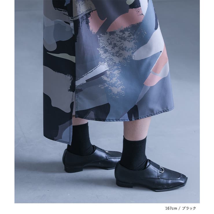 kOhAKUアート柄シャツワンピース | osharewalker | 詳細画像14 
