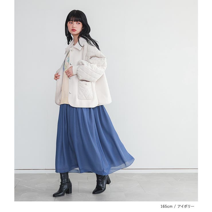 somari imagination花柄プリントスウェットドッキングワンピース | osharewalker | 詳細画像10 