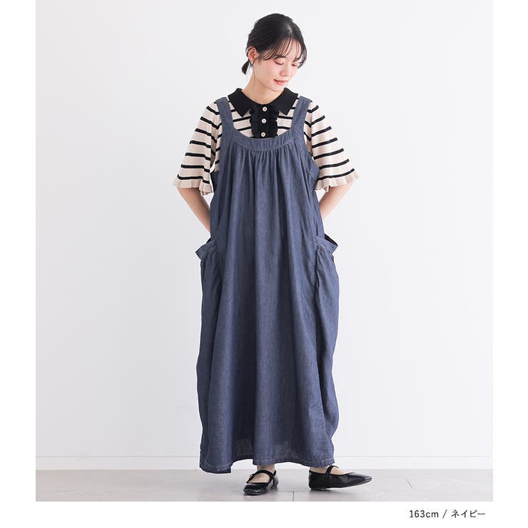 n'OrLABELたっぷりフレアデニムジャンスカ  | osharewalker | 詳細画像6 