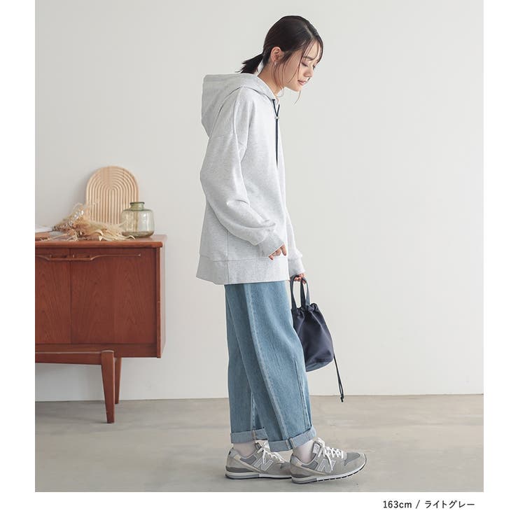 n'OrLABELロゴ刺繍デザインフーディー  | osharewalker | 詳細画像12 